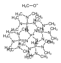 tetrakis[tris(dimethylamino)phosphoranilideneamino]phosphonium salt of methanol CAS:195211-62-2 manufacturer & supplier