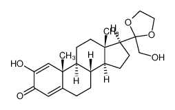 (8S,9S,10S,13S,14S,17S)-2-Hydroxy-17-(2-hydroxymethyl-[1,3]dioxolan-2-yl)-10,13-dimethyl-6,7,8,9,10,11,12,13,14,15,16,17-dodecahydro-cyclopenta[a]phenanthren-3-one CAS:195246-97-0 manufacturer & supplier