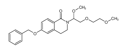 6-Benzyloxy-2-[1-methoxy-2-(2-methoxy-ethoxy)-ethyl]-3,4-dihydro-2H-isoquinolin-1-one CAS:195259-55-3 manufacturer & supplier