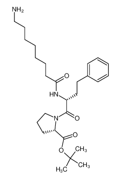 (S)-1-[(R)-2-(8-Amino-octanoylamino)-4-phenyl-butyryl]-pyrrolidine-2-carboxylic acid tert-butyl ester CAS:195302-73-9 manufacturer & supplier