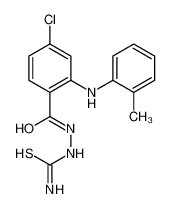 [[4-chloro-2-(2-methylanilino)benzoyl]amino]thiourea CAS:195370-33-3 manufacturer & supplier