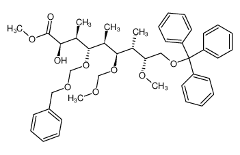 (2R,3R,4R,5R,6S,7S,8R)-4-[(benzyloxy)methoxy]-2-hydroxy-8-methoxy-6-methoxymethoxy-3,5,7-trimethyl-9-trityloxynonanoic acid methyl ester CAS:195377-44-7 manufacturer & supplier