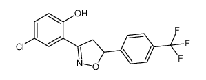 4-chloro-2-(5-(4-(trifluoromethyl)phenyl)-4,5-dihydroisoxazol-3-yl)phenol CAS:195385-69-4 manufacturer & supplier