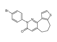 2-(4-bromophenyl)-2,5,6,7-tetrahydro-3H-thieno[2',3':6,7]cyclohepta[1,2-c]pyridazin-3-one CAS:195433-76-2 manufacturer & supplier