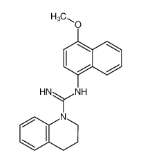 N-(4-methoxynaphthyl)-1-(1,2,3,4-tetrahydroquinolinyl)carboximidamide CAS:195438-29-0 manufacturer & supplier