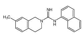 7-methyl-N-(naphthalen-1-yl)-3,4-dihydroisoquinoline-2(1H)-carboximidamide CAS:195439-22-6 manufacturer & supplier