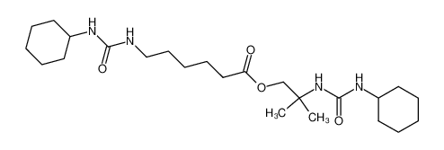 6-(3-Cyclohexyl-ureido)-hexanoic acid 2-(3-cyclohexyl-ureido)-2-methyl-propyl ester CAS:19544-24-2 manufacturer & supplier