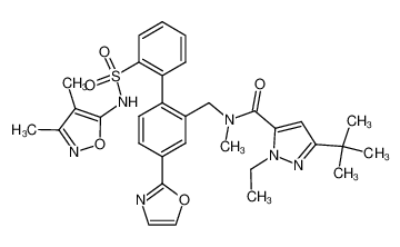 3-(1,1-Dimethylethyl)-N-[[2'-[[(3,4-dimethyl-5-isoxazolyl)amino]sulfonyl]-4-(2-oxazolyl)[1,1'-biphenyl]-2-yl]methyl]-1-ethyl-N-methyl-1H-pyrazole-5-carboxamide CAS:195445-82-0 manufacturer & supplier