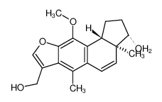 (3aS,10bR)-7-Hydroxymethyl-10-methoxy-3a,6-dimethyl-1,3,3a,10b-tetrahydro-2H-9-oxa-dicyclopenta[a,g]naphthalen-3-ol CAS:19545-29-0 manufacturer & supplier