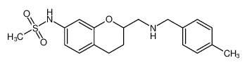 N-(2-(((4-methylbenzyl)amino)methyl)chroman-7-yl)methanesulfonamide CAS:195453-58-8 manufacturer & supplier