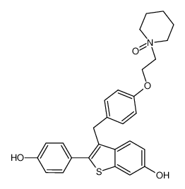 [2-(4-hydroxyphenyl)-6-hydroxybenzo[b]thien-3-yl] [4-[2-(1-piperidinyl)ethoxy]phenyl]methane N-oxide CAS:195454-37-6 manufacturer & supplier