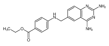 4-[(2,4-diamino-quinazolin-6-ylmethyl)-amino]-benzoic acid ethyl ester CAS:1955-62-0 manufacturer & supplier