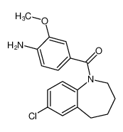 (4-amino-3-methoxyphenyl)(7-chloro-2,3,4,5-tetrahydro-1H-benzo[b]azepin-1-yl)methanone CAS:195507-75-6 manufacturer & supplier