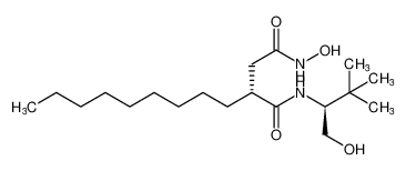 (R)-N4-hydroxy-N1-((S)-1-hydroxy-3,3-dimethylbutan-2-yl)-2-nonylsuccinamide CAS:195508-35-1 manufacturer & supplier