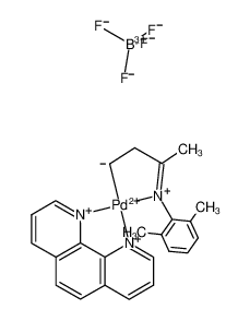 [(1,10-phenanthroline)Pd(C2H4C(=N-2,6-Me2C6H3)Me)]BF4 CAS:195515-58-3 manufacturer & supplier