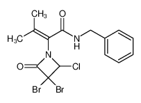 3,3-dibromo-2-chloro-alpha-(1-methylethylidene)-4-oxo-1-azetidine acetic acid benzylamide CAS:195517-02-3 manufacturer & supplier