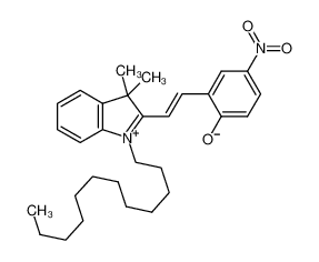 2-(2-(1-dodecyl-3,3-dimethyl-3H-indol-1-ium-2-yl)vinyl)-4-nitrophenolate CAS:195517-48-7 manufacturer & supplier