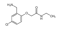 2-[2-(aminomethyl)-4-chlorophenoxy]-N-ethylacetamide CAS:195517-91-0 manufacturer & supplier