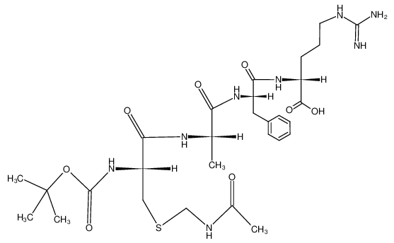 Boc-Cys(Acm)-Ala-Phe-D-Arg-OH CAS:195522-06-6 manufacturer & supplier