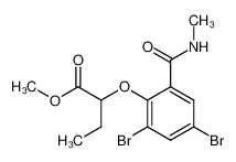 2-(2,4-Dibromo-6-methylcarbamoyl-phenoxy)-butyric acid methyl ester CAS:195525-99-6 manufacturer & supplier