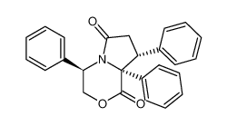 (4R,8R,8aR)-4,8,8a-Triphenyl-tetrahydro-pyrrolo[2,1-c][1,4]oxazine-1,6-dione CAS:195528-54-2 manufacturer & supplier