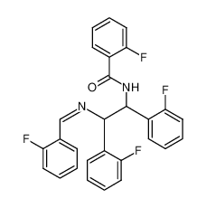 2-fluoro-N-(2-((2-fluorobenzylidene)amino)-1,2-bis(2-fluorophenyl)ethyl)benzamide CAS:195531-74-9 manufacturer & supplier