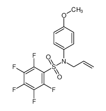 N-allyl-2,3,4,5,6-pentafluoro-N-(4-methoxyphenyl)benzenesulfonamide CAS:195534-03-3 manufacturer & supplier