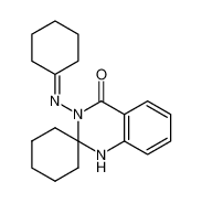 2-spirocyclohexane-3-cyclohexylideneamino-1,2,3,4-tetrahydroquinazolin-4-one CAS:19557-97-2 manufacturer & supplier