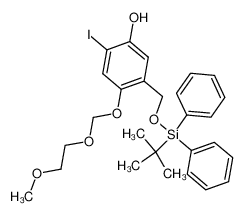 5-(tert-Butyl-diphenyl-silanyloxymethyl)-2-iodo-4-(2-methoxy-ethoxymethoxy)-phenol CAS:195601-84-4 manufacturer & supplier