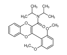 3-(2,6-dimethoxyphenyl)-N,N-diisopropylbenzo[b][1,4]dioxine-2-carboxamide CAS:195603-75-9 manufacturer & supplier