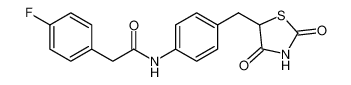 Benzeneacetamide,N-[4-[(2,4-dioxo-5-thiazolidinyl)methyl]phenyl]-4-fluoro- CAS:195603-91-9 manufacturer & supplier