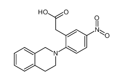 [2-(3,4-Dihydro-1H-isoquinolin-2-yl)-5-nitro-phenyl]-acetic acid CAS:195609-40-6 manufacturer & supplier