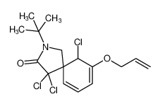 9-(allyloxy)-2-(tert-butyl)-4,4,10-trichloro-2-azaspiro[4.5]deca-6,8-dien-3-one CAS:195612-07-8 manufacturer & supplier