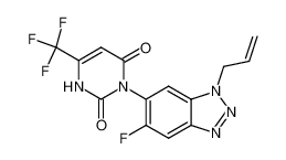 3-[1-(2-propen-1-yl)-5-fluorobenzotriazol-6-yl]-6-trifluoromethyluracil CAS:195614-70-1 manufacturer & supplier