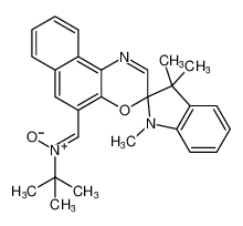 (Z)-N-tert-butyl-1-(1,3,3-trimethylspiro[indoline-2,3'-naphtho[2,1-b][1,4]oxazin]-5'-yl)methanimine oxide CAS:195616-34-3 manufacturer & supplier