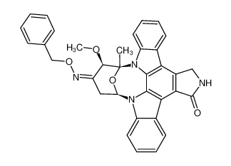 (5S,6R,9R,Z)-7-((benzyloxy)imino)-6-methoxy-5-methyl-6,7,8,9,15,16-hexahydro-5H,14H-17-oxa-4b,9a,15-triaza-5,9-methanodibenzo[b,h]cyclonona[jkl]cyclopenta[e]-as-indacen-14-one CAS:195617-15-3 manufacturer & supplier