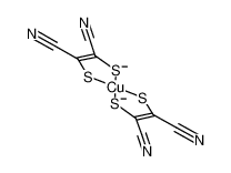 bis(cis-1,2-dicyanoethylene-1,2-dithiolato)copper(2-) CAS:19562-26-6 manufacturer & supplier