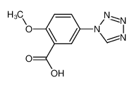 2-methoxy-5-(1H-tetrazol-1-yl)benzoic acid CAS:195622-35-6 manufacturer & supplier