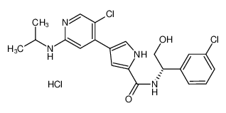 Ulixertinib hydrochloride CAS:1956366-10-1 manufacturer & supplier