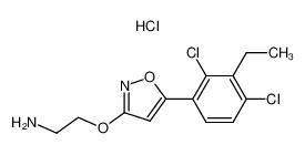 3-(2-Aminoethoxy)-5-(2,4-dichloro-3-ethylphenyl)isoxazole hydrochloride CAS:195714-21-7 manufacturer & supplier