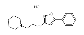 5-Phenyl-3-(2-(1-piperidyl)ethoxy)isoxazole hydrochloride CAS:195714-40-0 manufacturer & supplier