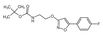 3-(2-(N-tert-Butoxycarbonylamino)ethoxy)-5-(4-fluorophenyl)isoxazole CAS:195714-82-0 manufacturer & supplier