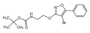 4-Bromo-3-(2-(N-tert-butoxycarbonylamino)ethoxy)-5-phenylisoxazole CAS:195714-84-2 manufacturer & supplier