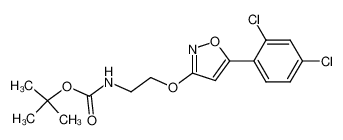 3-(2-(N-tert-Butoxycarbonylamino)ethoxy)-5-(2.4-dichlorophenyl)isoxazole CAS:195714-92-2 manufacturer & supplier