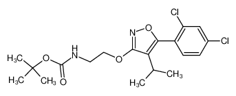 3-(2-(N-tert-Butoxycarbonylamino)ethoxy)-5-(2,4-dichlorophenyl)-4-isopropylisoxazole CAS:195715-10-7 manufacturer & supplier