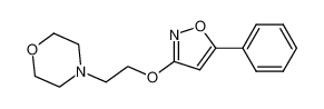 3-(2-(4-Morpholinyl)ethoxy)-5-phenylisoxazole CAS:195715-27-6 manufacturer & supplier