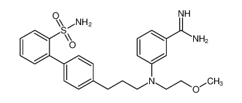 3-((2-methoxyethyl)(3-(2'-sulfamoyl-[1,1'-biphenyl]-4-yl)propyl)amino)benzimidamide CAS:195718-08-2 manufacturer & supplier