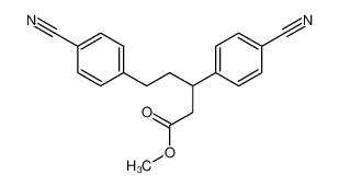 methyl 3-(4-cyanophenyl)-5-(4-cyanophenyl)pentanoate CAS:195718-80-0 manufacturer & supplier