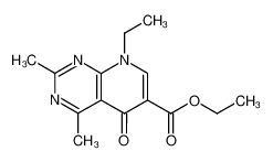 8-ethyl-2,4-dimethyl-5-oxo-5,8-dihydro-pyrido[2,3-d]pyrimidine-6-carboxylic acid ethyl ester CAS:19572-08-8 manufacturer & supplier