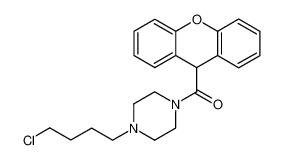 [4-(4-Chloro-butyl)-piperazin-1-yl]-(9H-xanthen-9-yl)-methanone CAS:19572-35-1 manufacturer & supplier